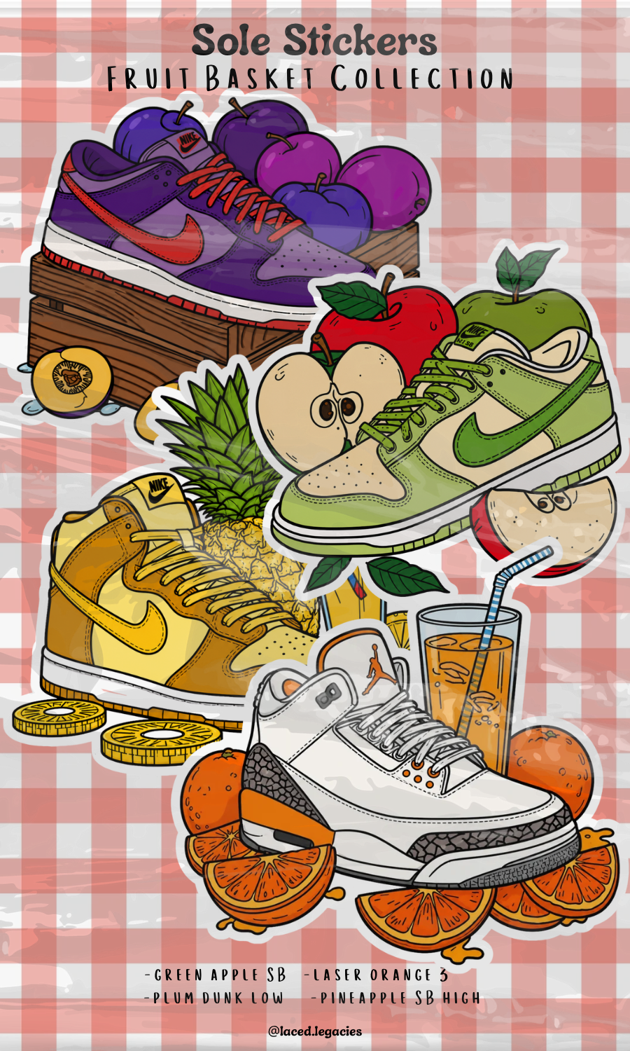 Fruit Basket Sticker Pack