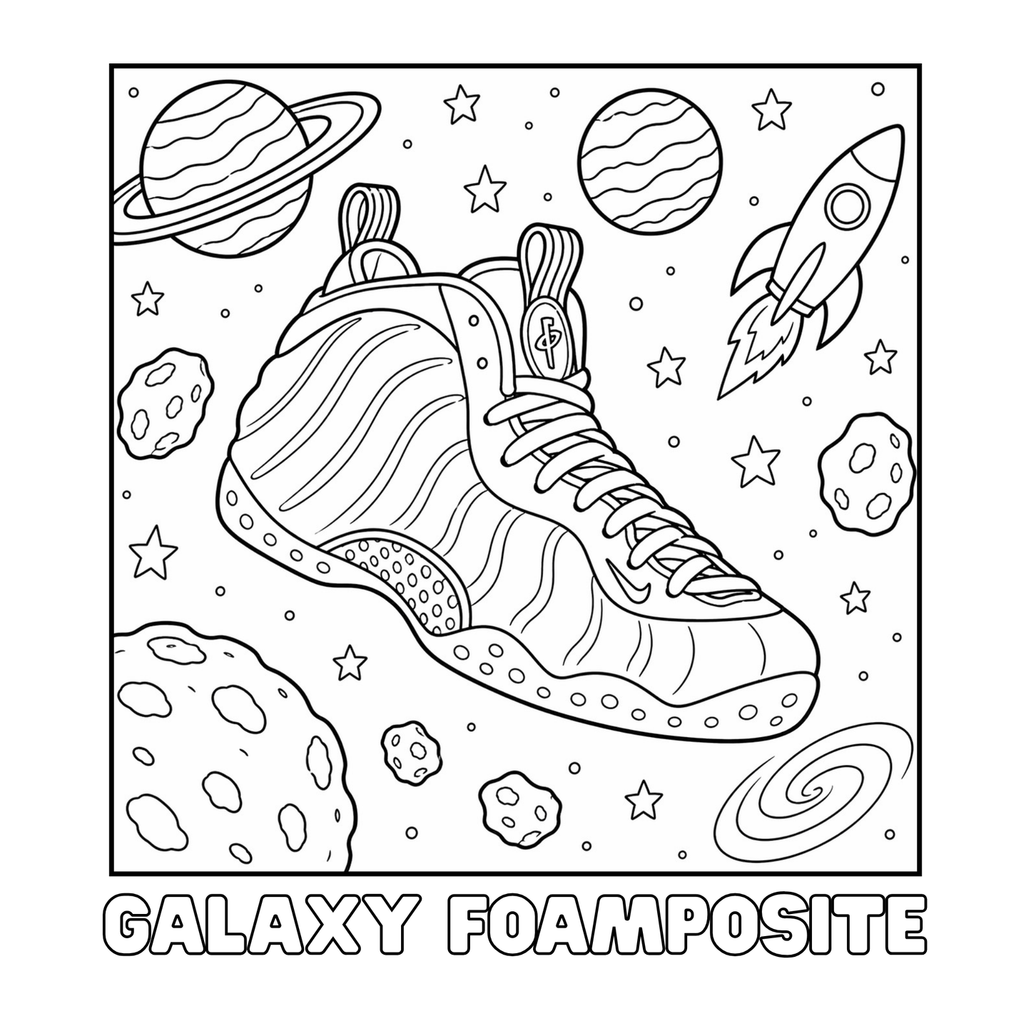 Sole Adventures: A Sneaker Colouring Book