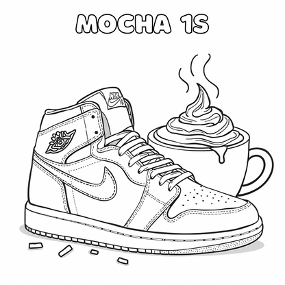 Sole Food: Sneaker Colouring Book