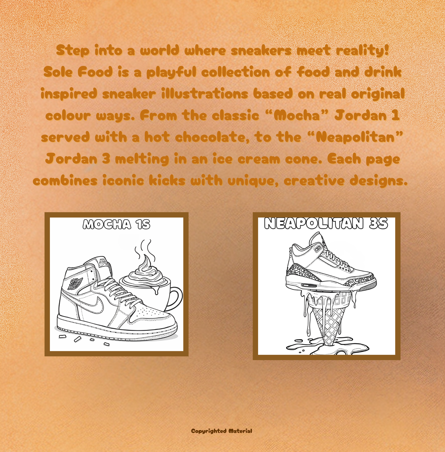 Sole Food: Sneaker Colouring Book